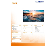 Samsung 65'' QH65R LH65QHREBGCXEN Czarny - 1378798 - zdjęcie 6